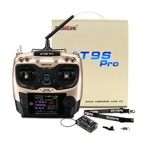 Radio link Fabrik preis AT9S Pro 12 Kanäle 2.4G RC Sender Radio Controller Unterstützung Crossfire Protocol mit RX R9DS RC Toy - Product Image 2