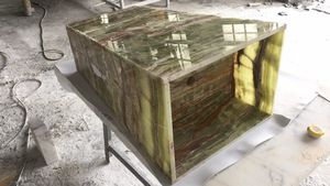 Dekorasyon için lüks yeşil doğal yeşim - Product Image 6