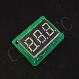 0,36 Zoll 3-Bit-Digital-LED-Anzeige 7-Segment-LED-Modul 5 Farbe Verfügbar für Arduino STM32 STC AVR ohne Treiber