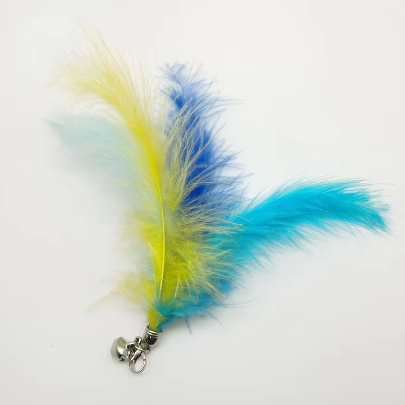 Plume de quatre couleurs
