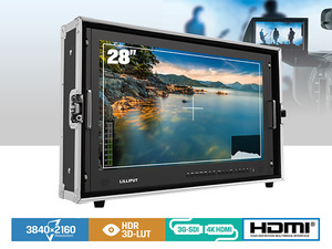 LILLIPUT-Monitor de transmisión Ultra HD, 4K, IPS, 28 pulgadas, 4 entradas HDMI, pantalla de visión cuádruple - Product Image 5