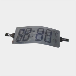 Display LCD trasparente da 0.3mm di spessore o PET flessibile a 7 cifre di segmento - Product Image 3