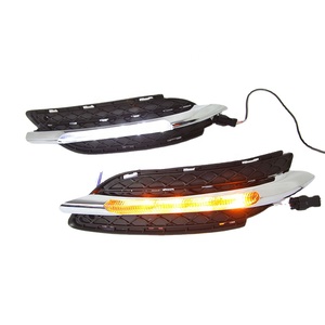 For Mercedes Benz B200 W246 B180 2011 2014 <strong>LED</strong> DRL Daytime Running Light Daylight with Turn signal - Product Image 1