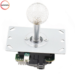 5V oyun salonu oyun makinesi aksesuarları çok renkli LED aydınlatmalı kristal oyun Joystick jetonlu oyunlar için ışıkları ile - Product Image 4