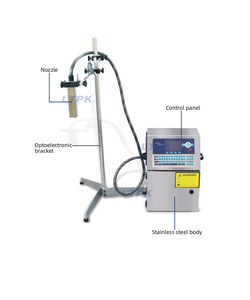 LT-W700 intelligente piccolo personaggio stampante a getto d'inchiostro codice Batch Coding Machine con trasportatore per bevande in grado di cosmetici bottiglie per animali domestici - Product Image 6