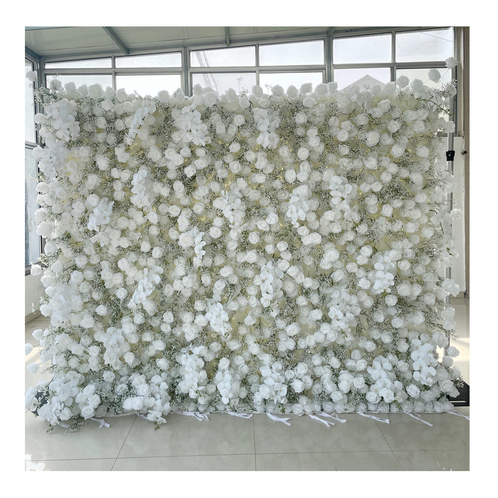 baby breath flower wall