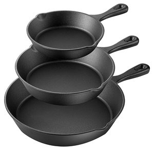 プレシーズン鋳鉄フライパン卸売メーカー - Product Image 1