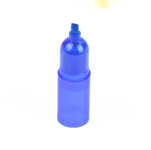 Evidenziatori impilabili con punta a scalpello da 3mm 6 colori fluorescenti assortiti