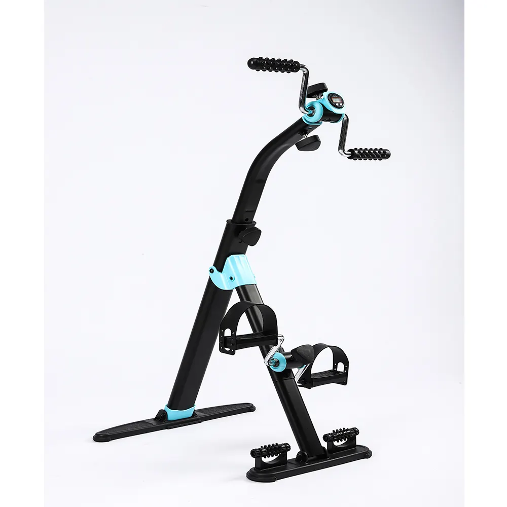 Plegable interior de equipos de Fitness médico ambulante OEM ejercicio Dual doble bicicleta