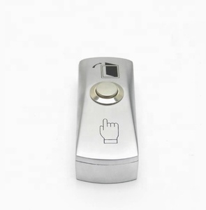 Access <strong>control</strong> <strong>switch</strong> <strong>with</strong> exposed and concealed zinc alloy metal exit <strong>button</strong>, LED indicator light <strong>with</strong> bottom <strong>box</strong> - Product Image 1