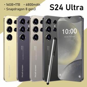 2022 S24 PROMAX 16GB 1TB smartscreen AMOLED 6.7นิ้ว Android14.0อัลตร้าสีแดง Mi ลายนิ้วมือปลดล็อคมือถือ - Product Image 6