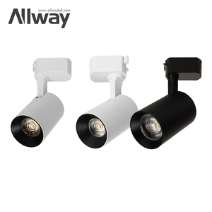 Luz regulable Allway Spot System con sistema de perfil Lámpara de 30W Blanco Negro Uso de centro comercial Luz de seguimiento