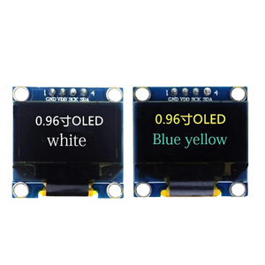 Modulo Display OLED da 0.96 pollici 128x64 Pixel I2C SSD1306 lavagna OLED luminosa compatibile con Raspberry Pi ESP32 - Product Image 6