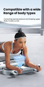 6-in-1 multifunktion ales EVA Iron Fitness-Trainings gerät Enthält ein Abdominal Wheel Slider Automatic Rebound Board Andere Übungen - Product Image 5