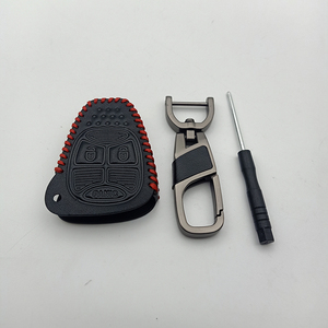 เคสหุ้มกุญแจรถยนต์หนัง,สำหรับ Jeep Renegade 2014 2015 Grand Cherokee Chrysler <span class=keywords><strong>300C</strong></span> สำหรับอุปกรณ์เสริมรถยนต์ Fiat Freemont