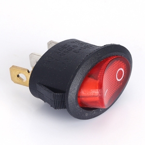 Aibeiken hình bầu dục Rocker chuyển đổi ON-OFF/ON-OFF-on 2 pins 3 pins <span class=keywords><strong>fan</strong></span> hâm mộ Ấm đun nước điện chuyển đổi công tắc 6A 250VAC 10A 125VAC - Product Image 2