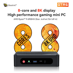 Beelink GTR6 AMD 6900HX Win 11ミニコンピューターホスト、DDR5 32GB RAMおよび4 * HD8K出力 - Product Image 4