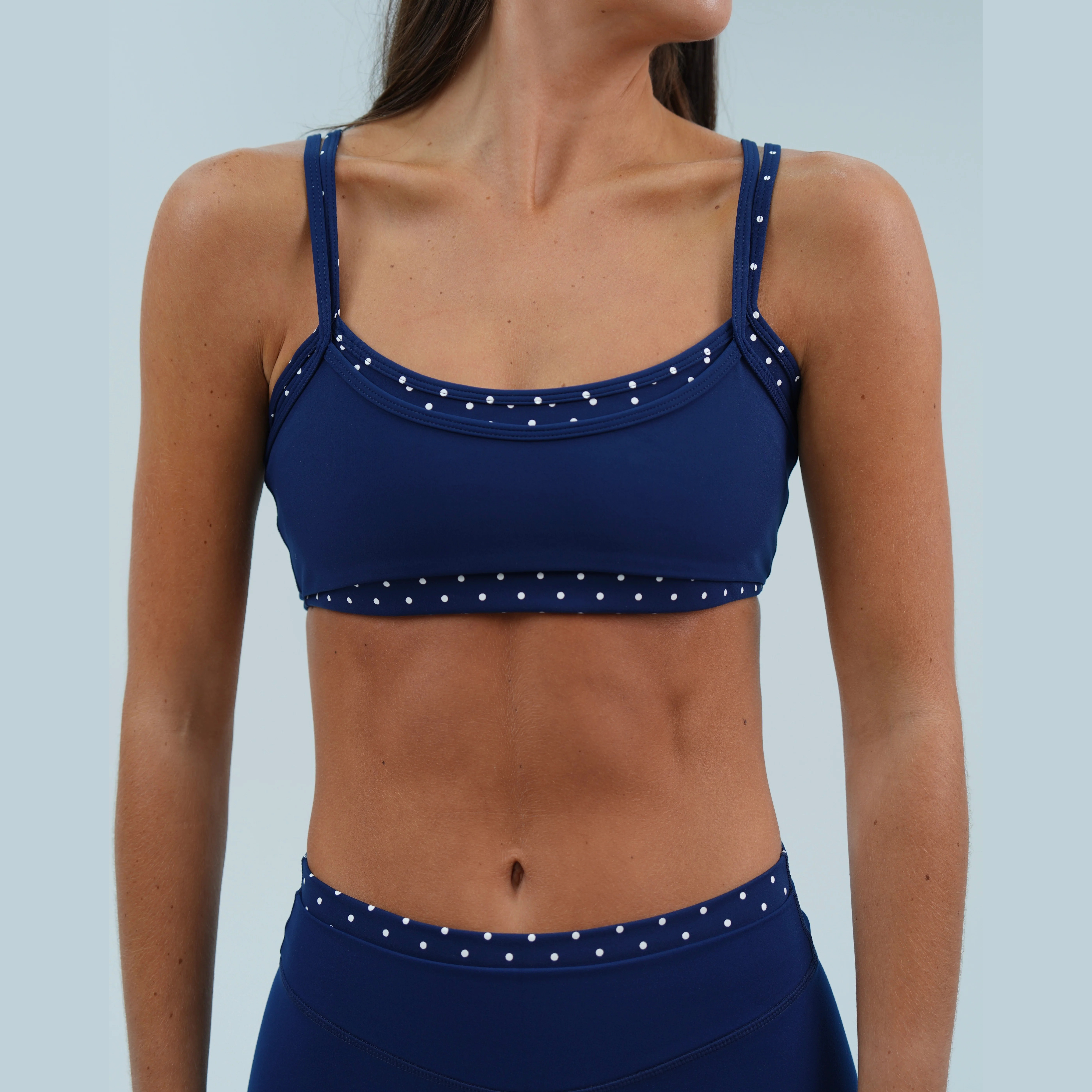 Blue bra