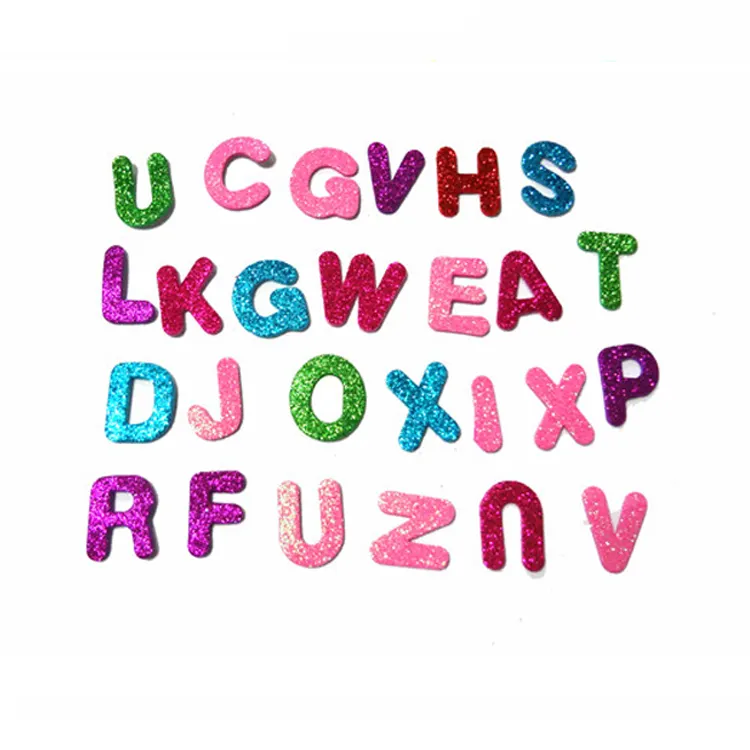2024 juguete educativo colorido EVA espuma alfabeto imanes mejor aprendizaje preescolar letras y números magnéticos