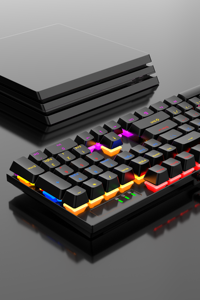 Teclado mecánico de 61 teclas con cable USB mecánico 17 tipos de teclados RGB para ordenador portátil teclados de eje de té rojo azul - Product Image 6
