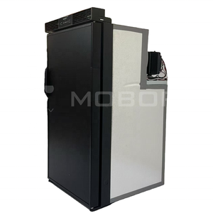 Hot mokorv Motorhome phần RV <span class=keywords><strong>c</strong></span>á<span class=keywords><strong>c</strong></span> thiết bị 12V DC Slim máy nén khách sạn sử dụng điện Powered 60L SAA CE chứng nhận tủ lạnh - Product Image 4