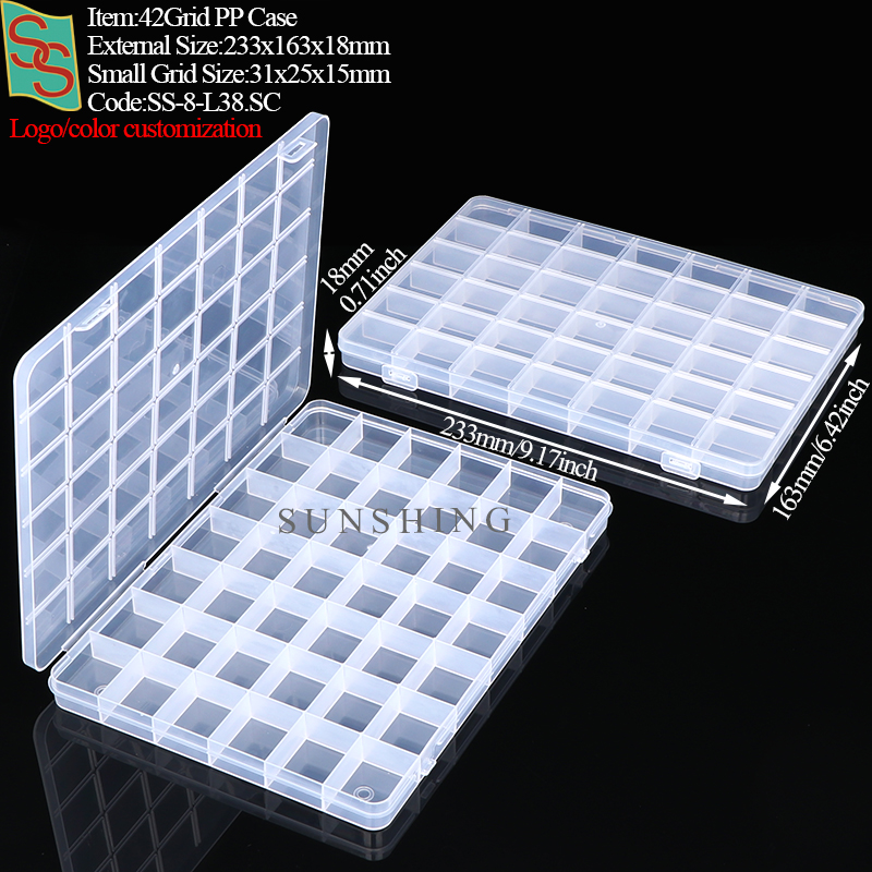 L38 42 Grid PP Case Fixed Grid