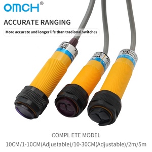 Sensores ópticos fotoeléctricos M18 serie OMCH E3F modelos de reflexión de realimentación difusa infrarroja de, 12, 12, 12, 12 - Product Image 4
