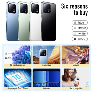 M13 Pro Smartphone Mi 13 Ultra cep telefonları 16G + 1TB Telefonos Celulares Android 12 108MP HD kamera Global amh küresel sürüm - Product Image 4