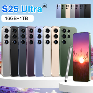 S25โฟนมือถือแบบเจาะรูหน้าจอขนาดใหญ่16 + 1TB แอนดรอยด์สมาร์ทโฟนสำเร็จรูประดับไฮเอนด์ - Product Image 3