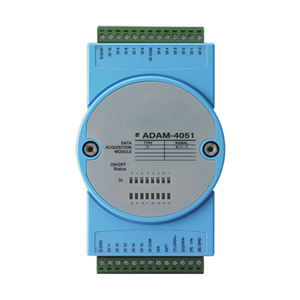 适用于ADVANTECH ADAM-4051的全新原装远程I/O模块，带LED显示屏16路隔离数字输入模块 - Product Image 1