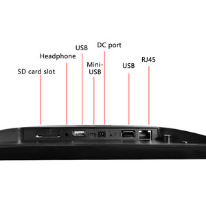 Ustomied-Tableta industrial todo en uno, dispositivo de 10,1 pulgadas para ordenador de escritorio Android, sistema de pago - Product Image 2