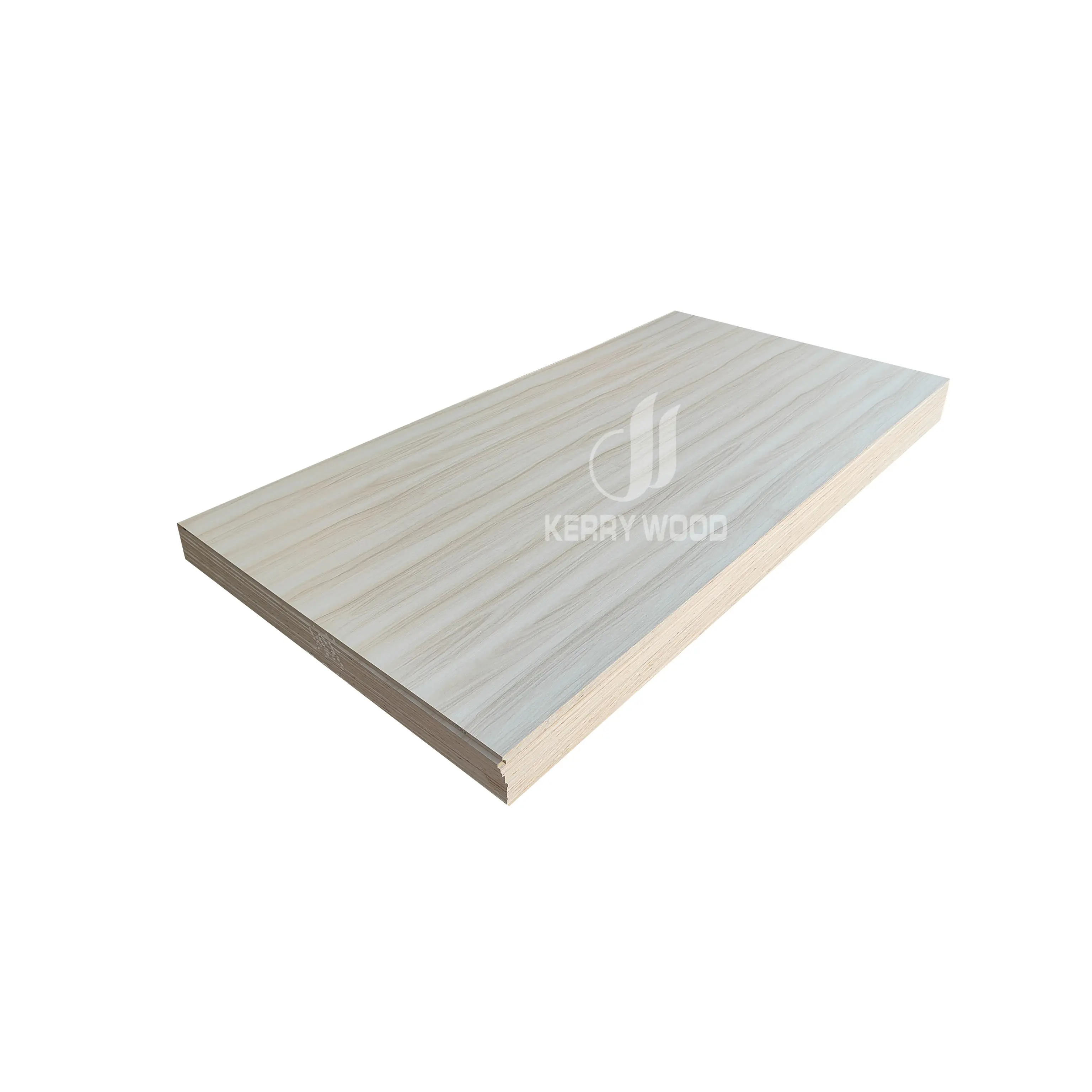 Good Selling Finger Joint Board 18mm Melamine Faced Fir Block Board 4x8 Feet Wooden Veneer Board