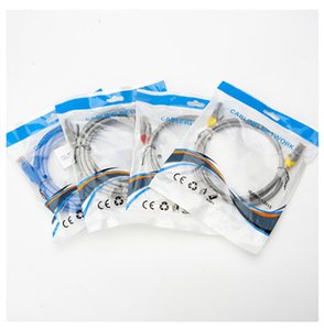 Bilgisayar kullanımı RJ45 konnektör PVC RJ45 Ethernet ara kablosu ağ yama kurşun Utp 0.5m 1m 2m 3m 5m Cat5e Cat6 Cat6a yama kablosu - Product Image 4
