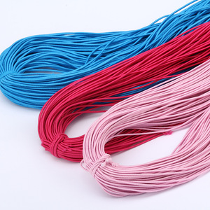 OKAY <strong>High</strong> <strong>Quality</strong> 1MM Assorted Color Round Elastic Rubber Rope <strong>String</strong> for Bracelets, Necklace, Jewelry Making and Crafts - Product Image 2