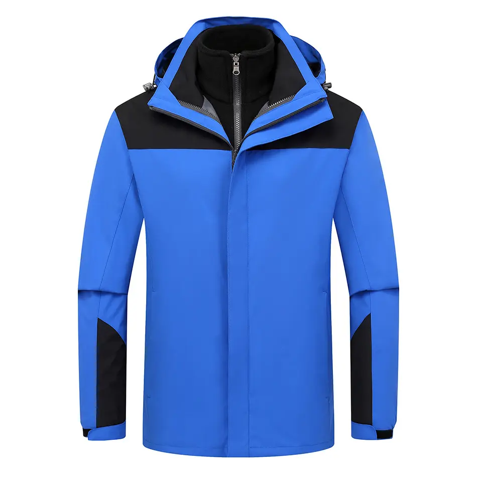 2022 유니섹스 이동식 양털 안감 야외 방수 겨울 코트 스키 하이킹 스노우 보드 남성 의류 파카 남성 자켓