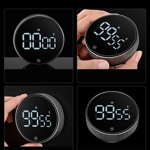 Magnetic Kitchen Digital <strong>Timer</strong> Cooking Shower Study Stopwatch <strong>LED</strong> Counter Alarm Remind Manual Rotary Electronic Countdown <strong>Timers</strong> - Product Image 5