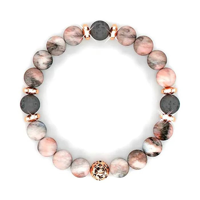 Heilende Edelstein Perlen Armbänder für Frauen Männer Natur Quarz Achat Stein Kristall Perlen Armband mit Charms
