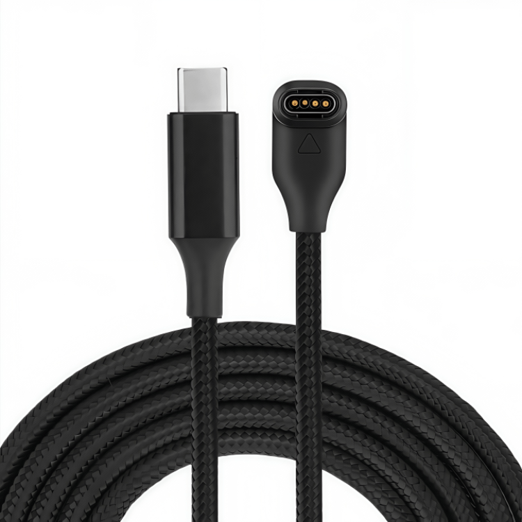 Nylon noir Type-C 90 degrés (DE 3,5 mm)