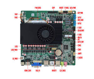 ELSKY mini-itx anakart desteği 2nd ve 3. Nesil CPU ile DDR3-8G SATA USB HD_MI <span class=keywords><strong>LAN</strong></span> 2COM