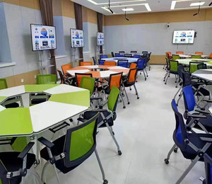 Scrivania Computer pieghevole per uso studente a casa, piccolo appartamento o comodino dormitorio, tavolo da studio compatto e semplice - Product Image 2