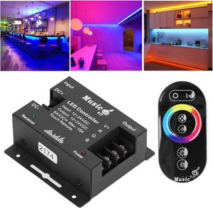 Nuovo arrivo musica Controller DC12V 24V RF 6 tasti Touch telecomando striscia Neon Rgb Dimmers Touch Controller Led - Product Image 2