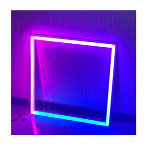 แผงไฟกรอบ RGB LED แบบปรับได้ปรับแสงได้2X2 2X4 CCT - Product Image 1