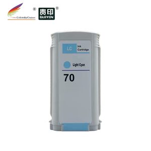 CHR70 HP70 C9448A C9449A C9452A C9453A C9454 DesignJet Z3100 Z3200 için uyumlu yazıcı mürekkep püskürtmeli 70 mürekkep kartuşu - Product Image 2