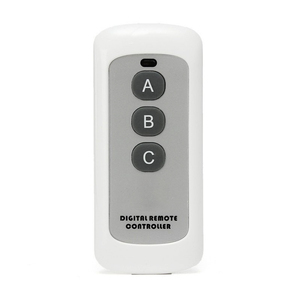 Telecomando digitale 3 tasti 433 telecomando Wireless auto giocattolo Audi 3 pulsante telecomando 433mhz Pt2264 telecomando fisso codice - Product Image 1