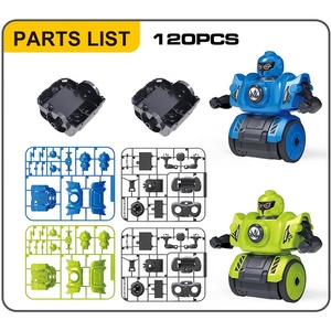 2.4G Remote Control <strong>Robot</strong> Boxing <strong>Fight</strong> Game with Ejector Seat DIY Assembly <strong>RC</strong> Battle <strong>Robots</strong> for Kids Interactive Set with Sound - Product Image 5