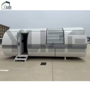 High-End otel ve kamp kalır için enerji verimli düşük karbonlu tasarım uzay kapsülü prefabrik ev
