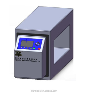 Máquina industrial do detector de metais do alimento com o transporte automático da correia do túnel do sistema da rejeição e máquina da inspeção do alimento-grau
