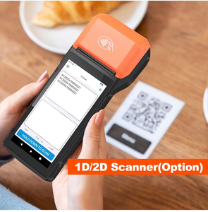 H10P 4G Android 13 14 RAM 3GB ROM 32GB Terminal de mano POS con impresora Wifi NFC Dispositivos POS móviles inteligentes con escáner de código de barras - Product Image 2