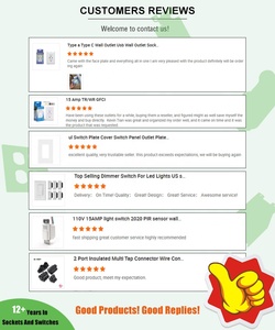 Barep tiêu chuẩn Mỹ UL được liệt kê ygd-001 nhựa chuyển đổi tường tấm bảng điều khiển tấm bìa với ốc vít - Product Image 4