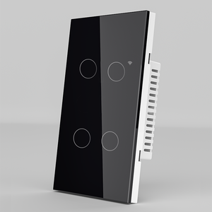 Akıllı inline abd standart anahtarı 4 gang 1 yollu app kontrollü zamanlayıcı anahtarı olmayan dokunmatik ışık wifi kablosuz akıllı anahtarı - Product Image 1